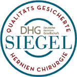Deutsche Hernien Gesellschaft DHG - Siegel Qualitätsgesicherte Hernien Chirurgie